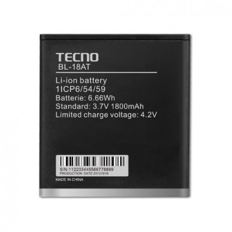 Tecno BL 18AT Battery