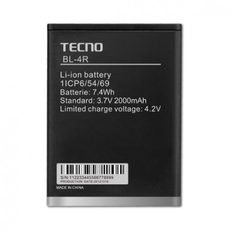 Tecno BL 4R Battery