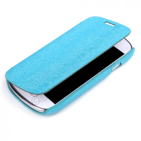 Samsung S3 Mini Flip Cover | Light Blue