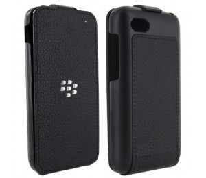 BlackBerry Q5 Leather Flip Shell