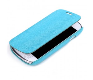 Samsung S3 Mini Flip Cover | Light Blue